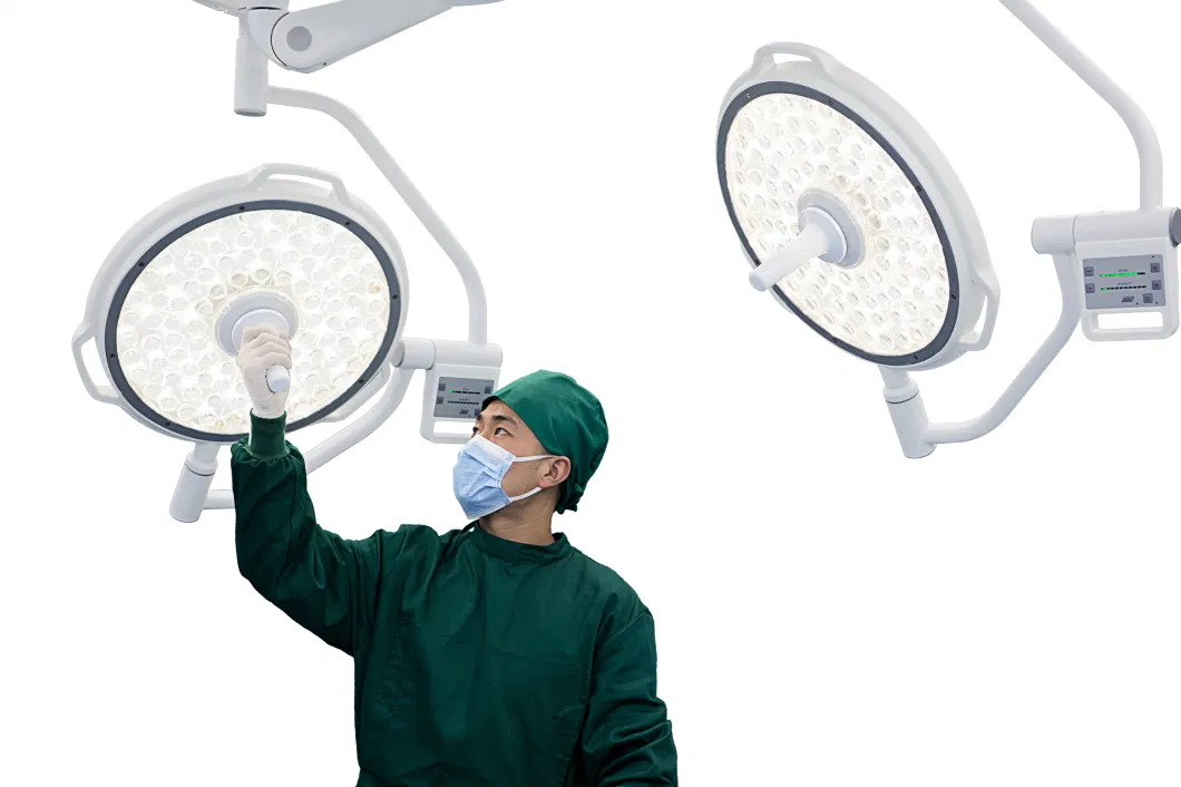 Medical LED Operation Light Shadowless Lamp Double Head Surgical Operating Lamp