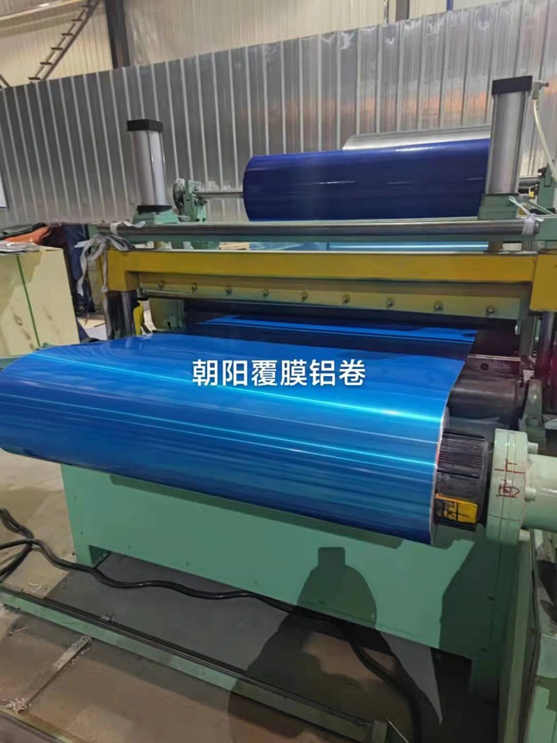 1050 1060 1100 3003 3004 3105 8011blue PVC/PE Film Coated Aluminum/Aluminium Coil/Roll