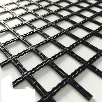 High Strength Warp Knitted Polyester Geogrid Pet Grid