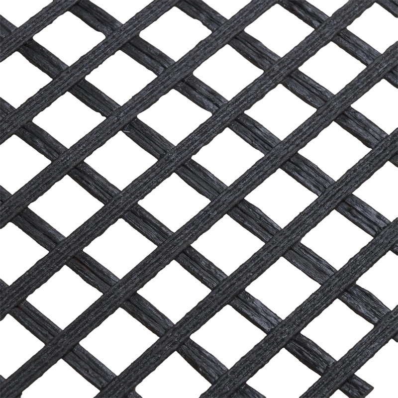 High Strength Warp Knitted Polyester Geogrid Pet Grid