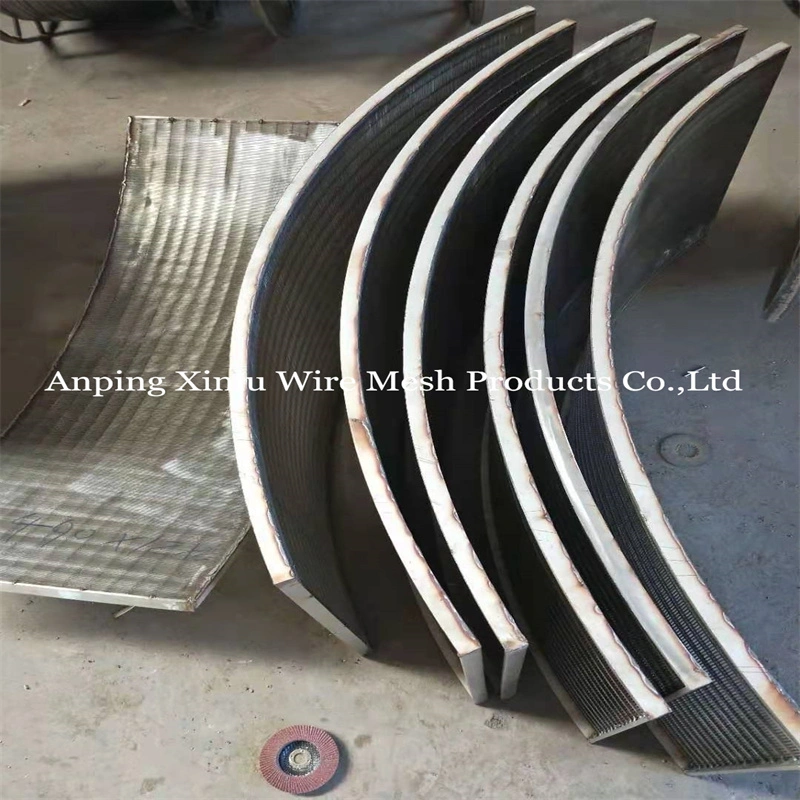 Wedge Wire Johnson Curved Screen Grids for Food Processing and Mining Insutries