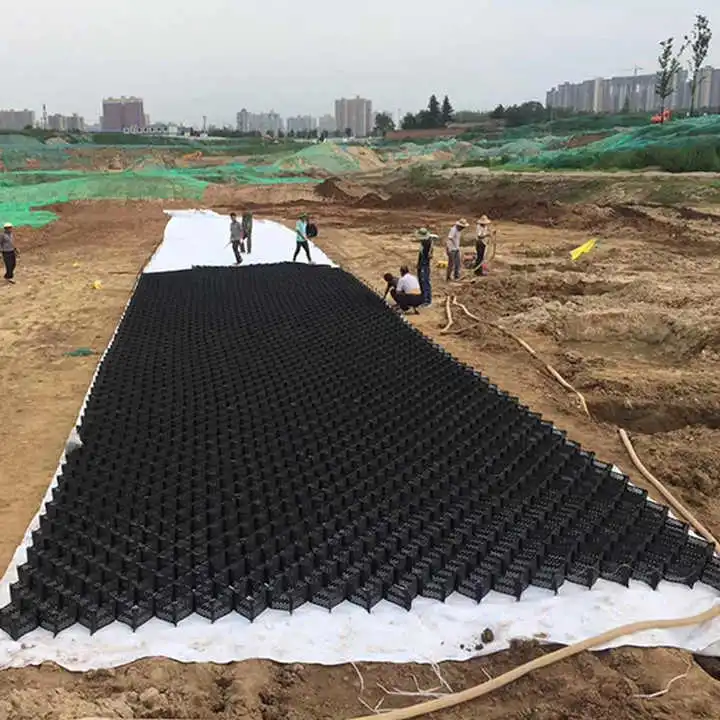 HDPE/Gravel Grid/Material/System/Driveway/Textured Geocell for High Quality Road Reinforcement Grass Net Paving