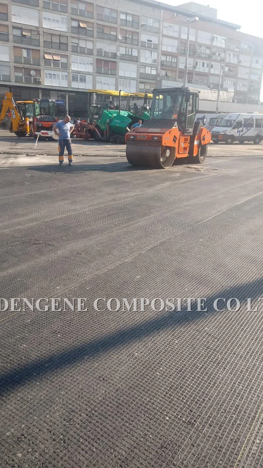 Fiberglass Geogrid (Warp Knitting) for Asphalt Overlay Reinforcement Purpose