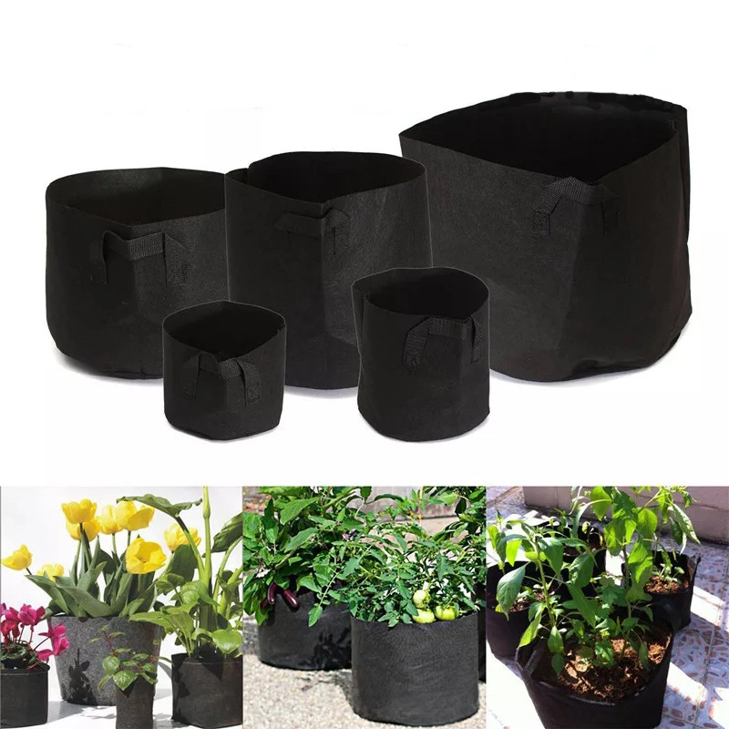 Polyester Felt Tree Geotextile Planting Grow Plastic Bags