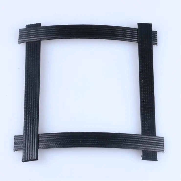 Steel &amp; Plastic Composite Biaxial Geogrid 100kn for Slope Protection