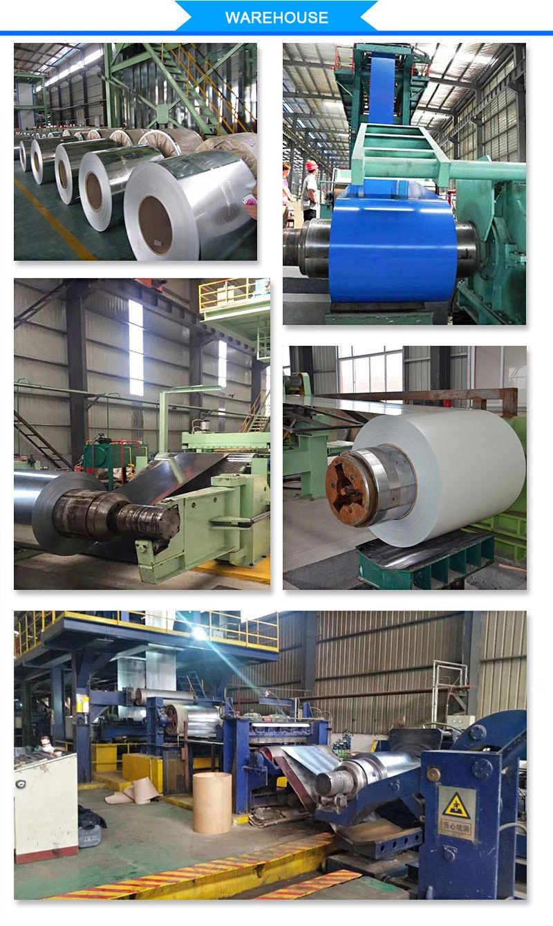 China Factory Top Brand Color Coated Prepainted PPGI Galvanized Galvalume Steel Coil