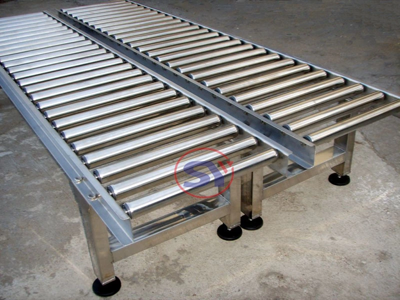 800mm Width Automatic Transfer Roller Conveyor Line for Electrical Assembly