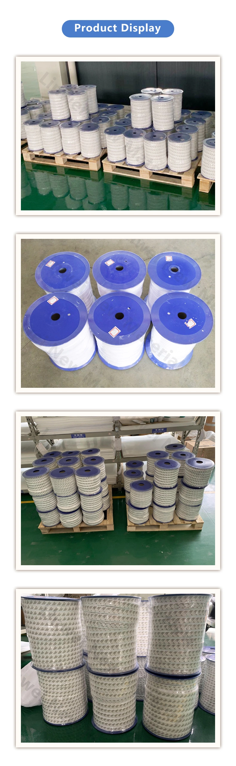 Acid and Alkali Resistant White PTFE Elastic Belt