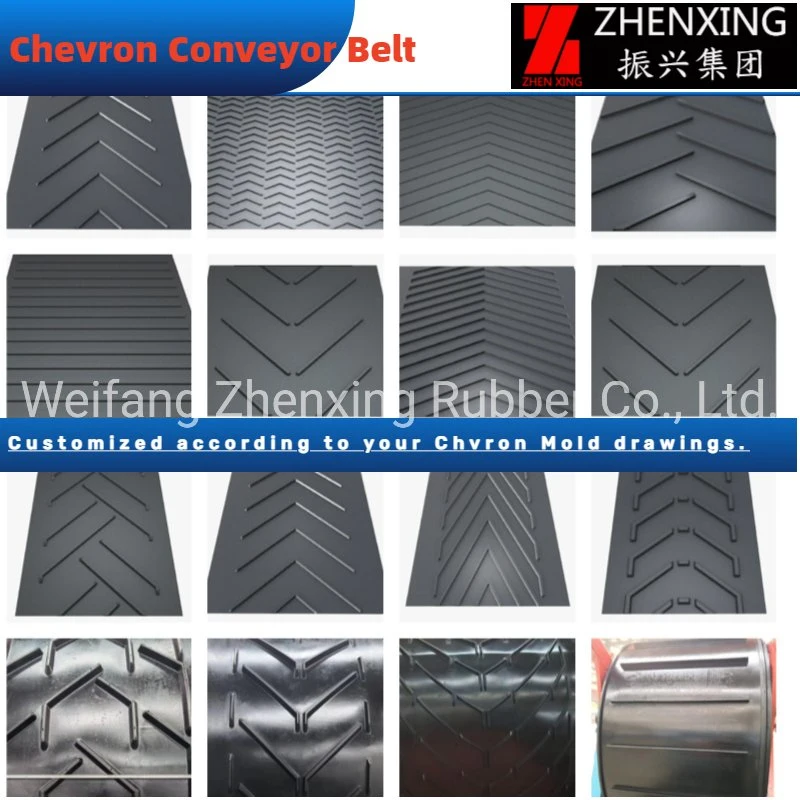 Rubber Conveyor Belt for Construction Food &amp; Beverage Power Generation