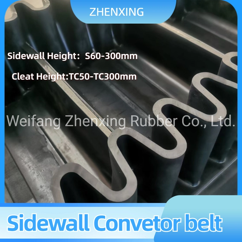 Rubber Conveyor Belt for Construction Food &amp; Beverage Power Generation