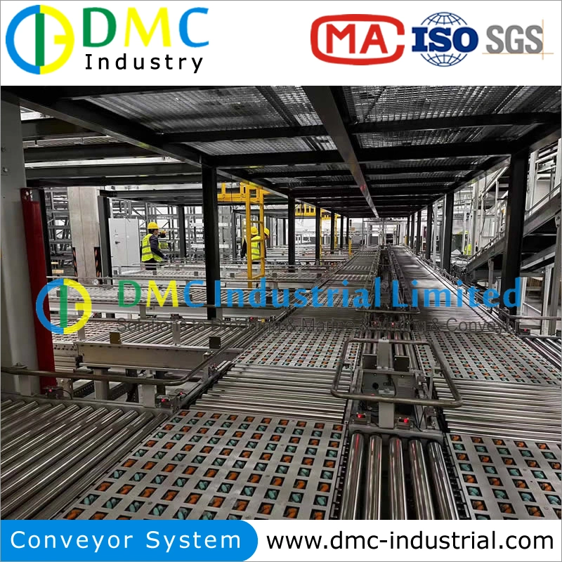 Carbon Steel Stainless PU PVC HDPE Heavy Duty Chain Driven Gravity Free Powered Roller Conveyor with Adjustable Speed Load Capacity