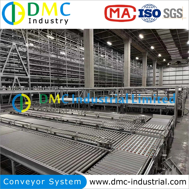 Carbon Steel Stainless PU PVC HDPE Heavy Duty Chain Driven Gravity Free Powered Roller Conveyor with Adjustable Speed Load Capacity