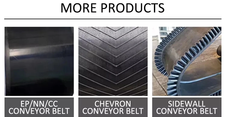 Hot Sale High Strength Ep/Nn/High Temperature/Fire Resistant/Conveyor Belting/Polyester Rubber Belt/Chevron Belt for Industrial Coal Cement Mining Steel Plant