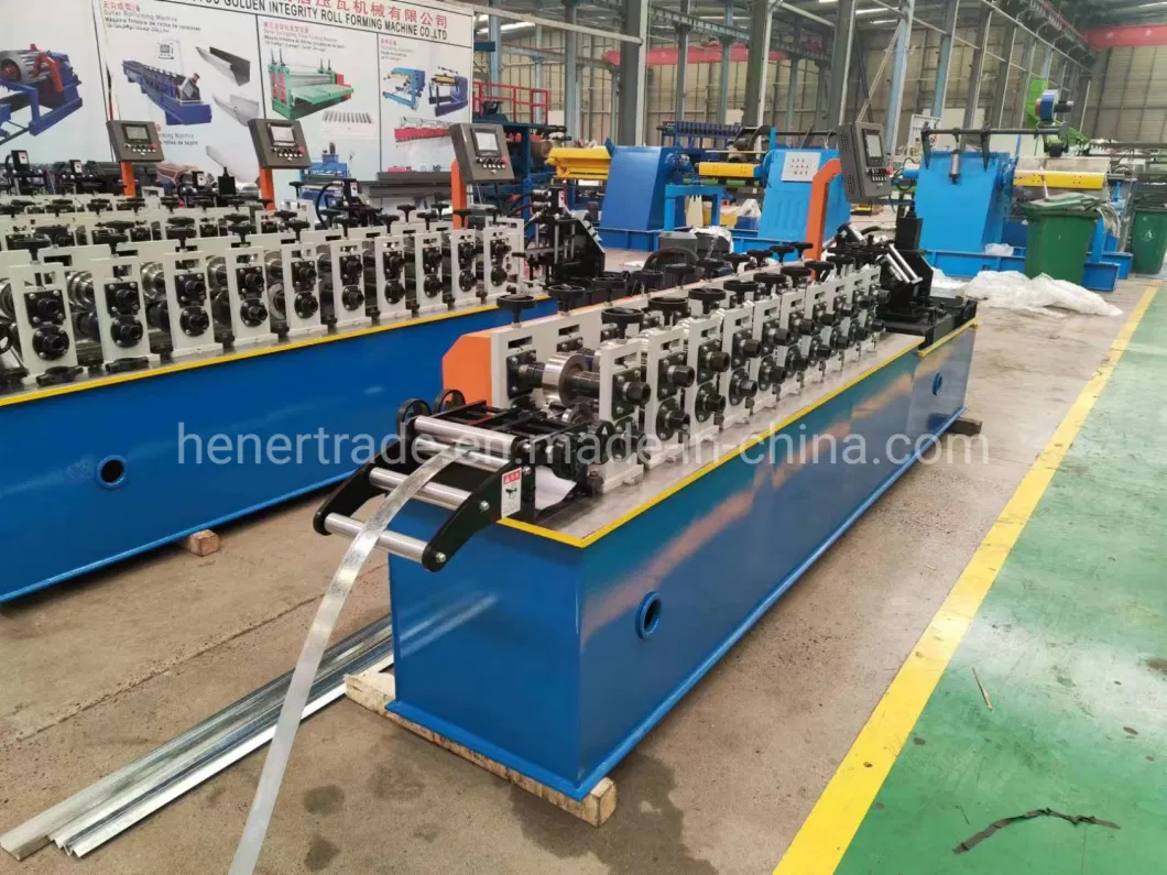 Metal Corner Bead V L Shape Light Gauge Steel Truss Wall Channel Angle Frame Making Keel Roll Forming Machine Track