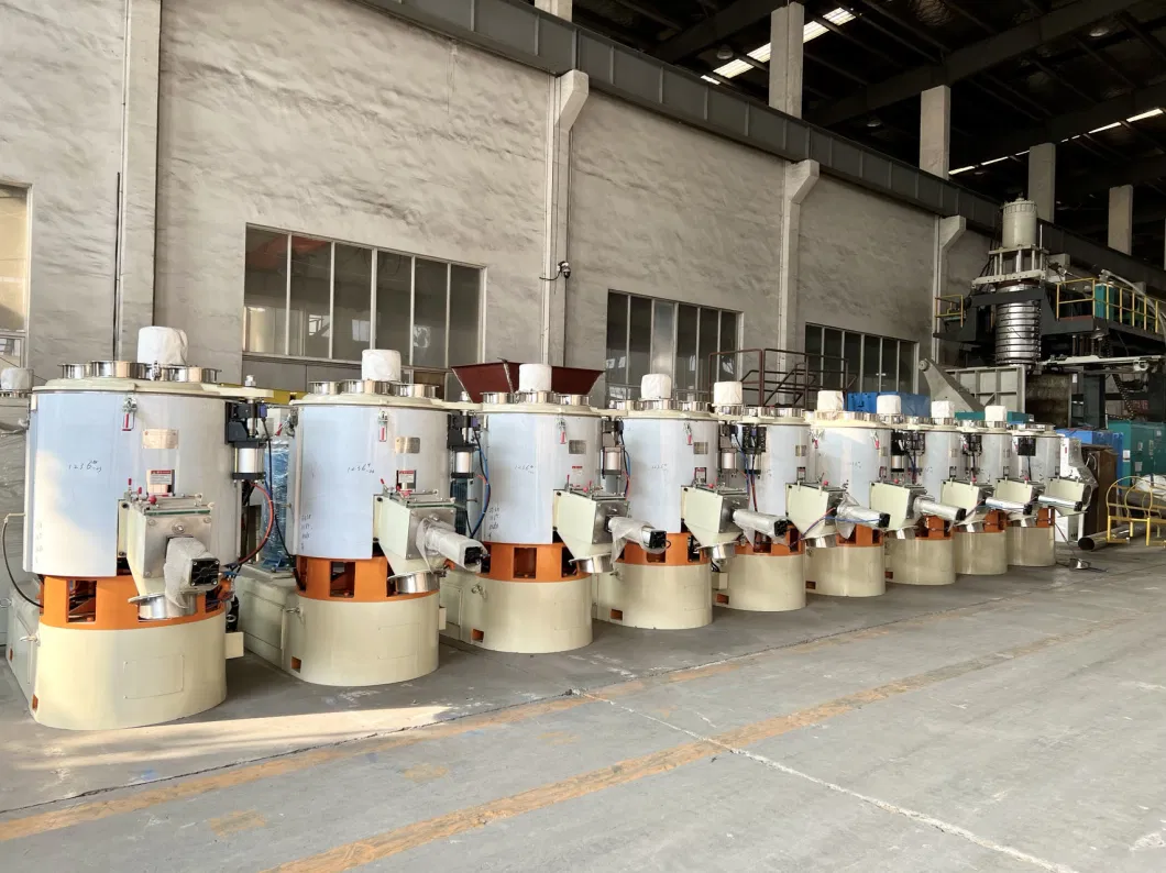 PVC Powder Mixer Mixing Equipment Plastic Machine Extruder Machine Plastic Industry Automatic Feeding Dosing Mixing Conveying System