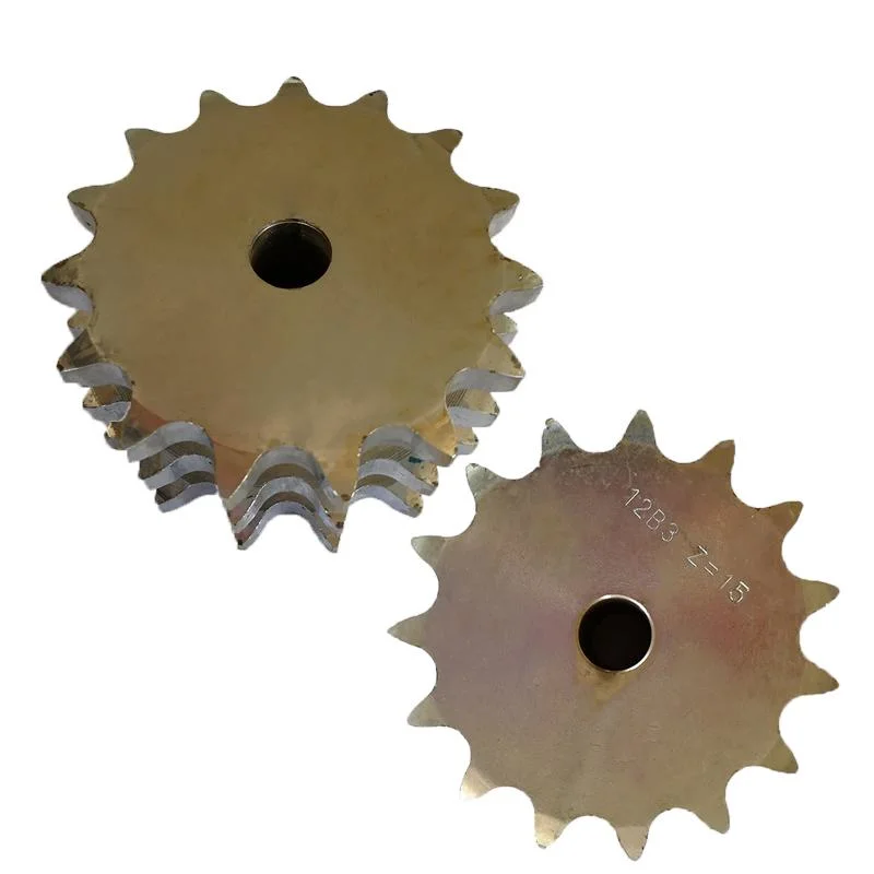 DIN/ANSI/JIS Standard Sprockets Industrial Gear Teeth Rack Bevel Bicycle Stainless Transmission Drive Part Carbon Steel Plate Idler Wheel Roller Chain Sprocket