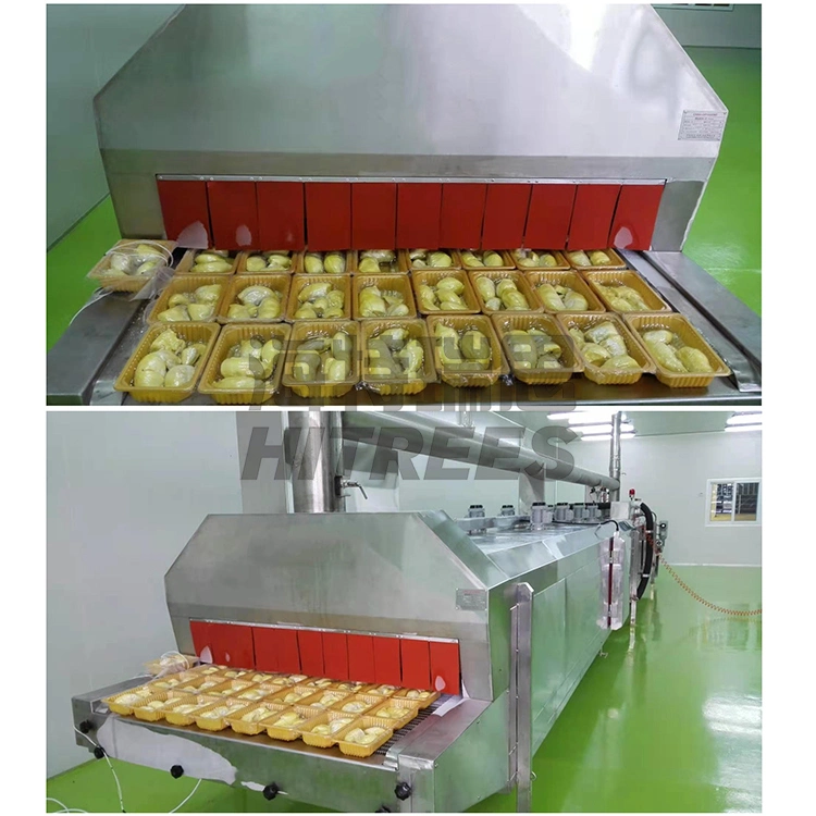 Nitrogen Freezer Tunnel High Output 200 300 800kg Per Hour Net Belt IQF Freezing Machine for Ready to Eat Food Sauce Ice Cream Empanadas