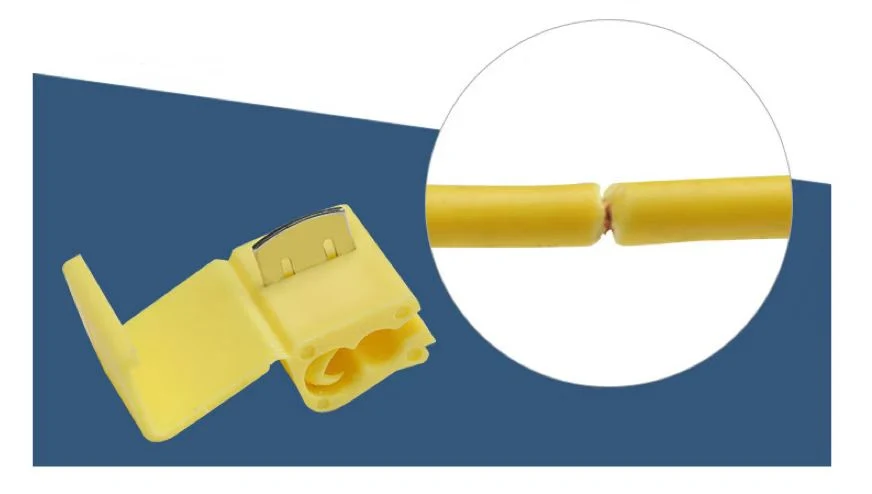 T Type Wire Electrical Cable Connectors Quick Splice Crimp Terminal Fast Connecting Joints