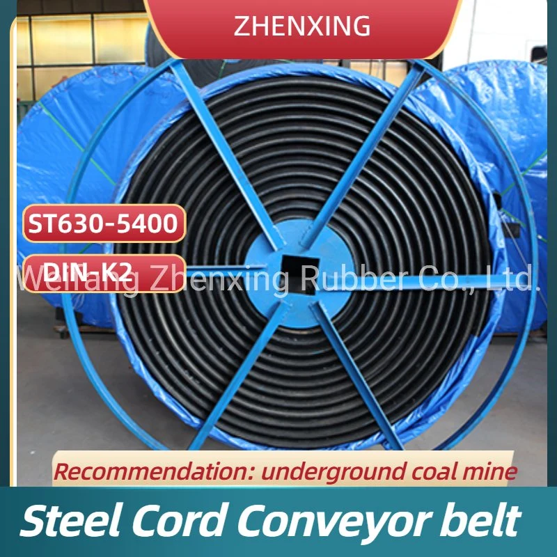 Rubber Conveyor Belt for Construction Food &amp; Beverage Power Generation