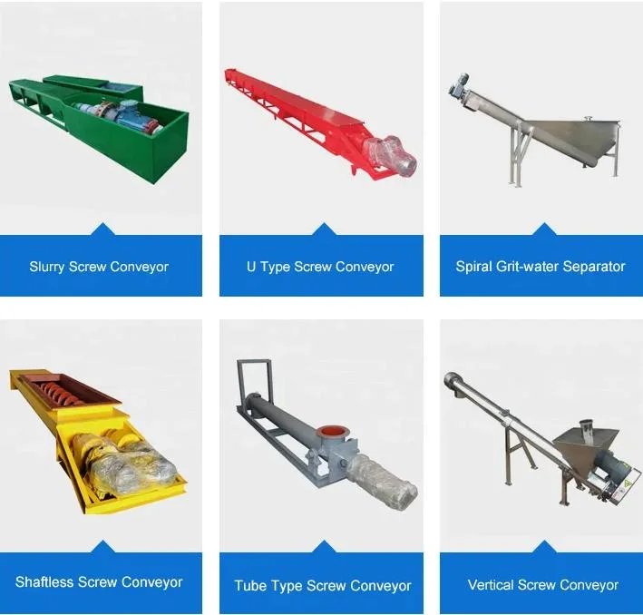 Hot Sales Screw Conveyor for Silo Cement Fly Ash Screw Conveyor