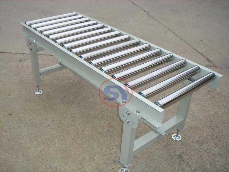 800mm Width Automatic Transfer Roller Conveyor Line for Electrical Assembly