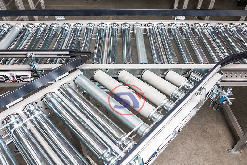 Automatized Roller Platform Pallet Conveyer for Tyre Tire