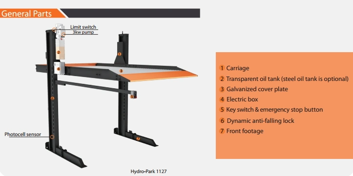 Hydraulic Car Parking System From China