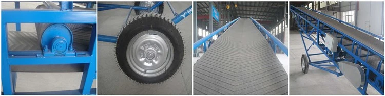 New Mining Transport Fire Resistant Belt Roller Price Conveyor Portable Concrete Conveyors