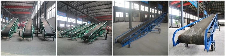 New Mining Transport Fire Resistant Belt Roller Price Conveyor Portable Concrete Conveyors