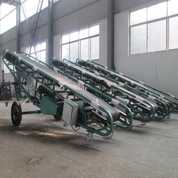 New Mining Transport Fire Resistant Belt Roller Price Conveyor Portable Concrete Conveyors