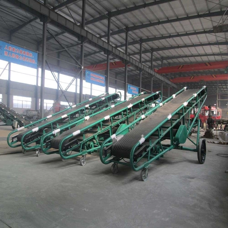 OEM Fire Resistant Heat Roller Price System Movable Belt Conveyor for Sale