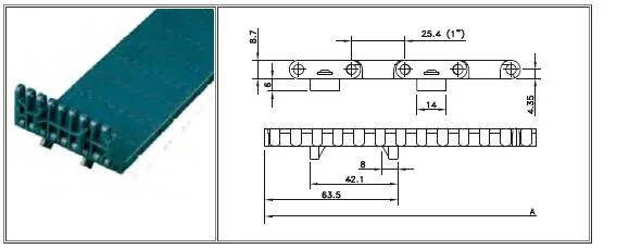 Series 1000 Positracks Modular Belts