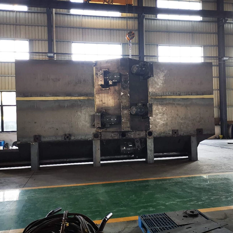 Steel H Beam Roller Conveyor Rust Removing Shot Blasting Machine/Jiangsu Shot Blasting Machine