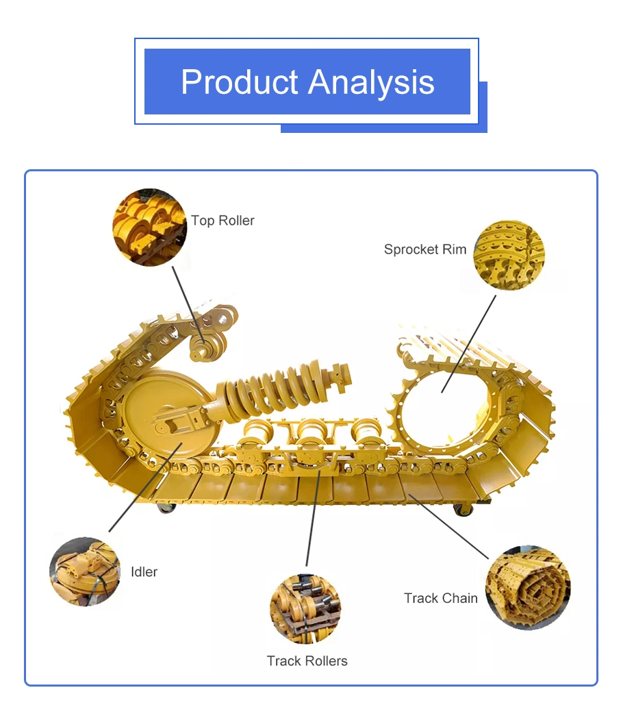 OEM Hot Forging Excavator/Bulldozer/Conveyer Track Chain