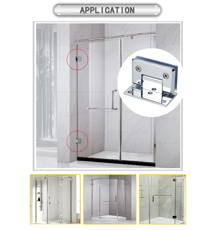 Adjustable Hinge for Glass Shower Room