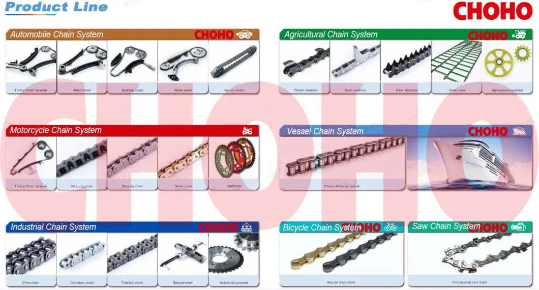 Agricultural Automobile Engine Motorcycle Industrial Saw Drive Transmission Driving Conveyor Sprocket Link Lifting Roller Chain