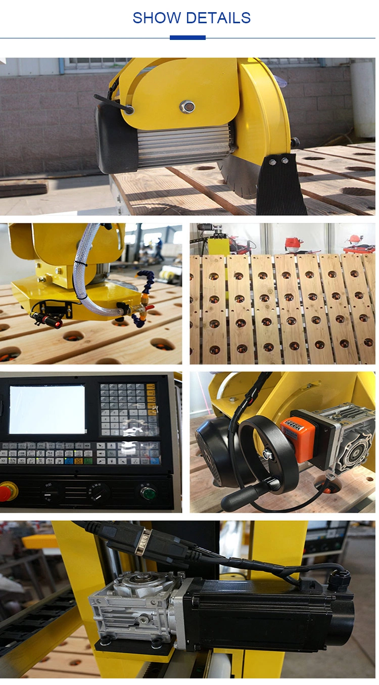 Granite Washbasin Making 5axis Bridge Saw, Kitchen/Bathroom Countertops Making 5axis Bridge Cutting Saw 3220 3020 Granite Cutting Bridge Saw with 5axis