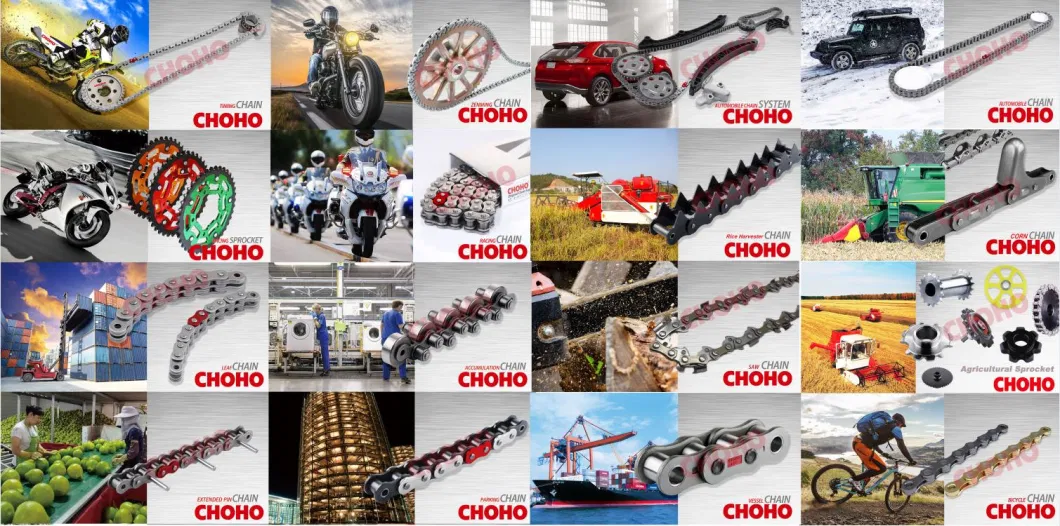 Agricultural Automobile Engine Motorcycle Industrial Saw Drive Transmission Driving Conveyor Sprocket Link Lifting Roller Chain