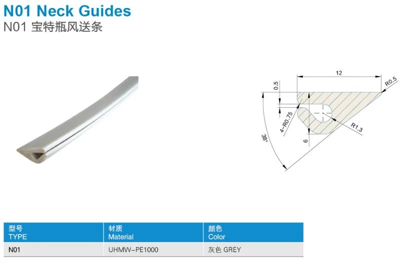 Hairise Neck Guide for Pet Bottle Blowing Wtih ISO&amp; CE &FDA Certificate