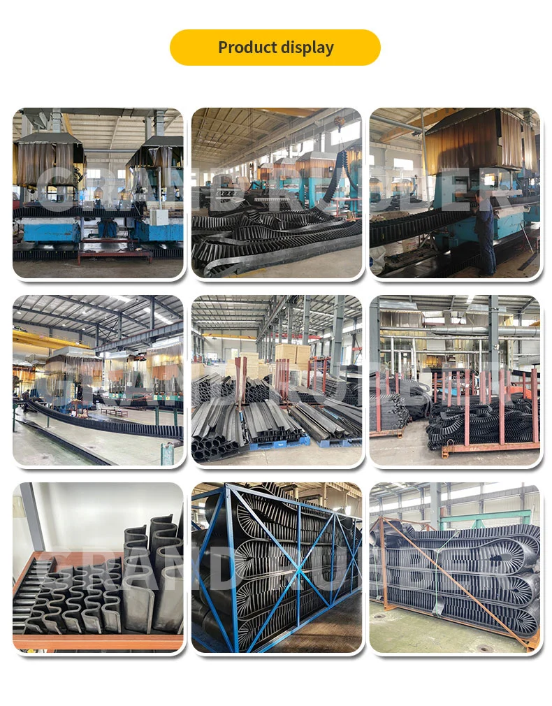 Affordable Degree Vertical Sidewall Corrugated Wave Conveyor Belt Wall Stand Inclined Upward Flexowell Conveyor Belt