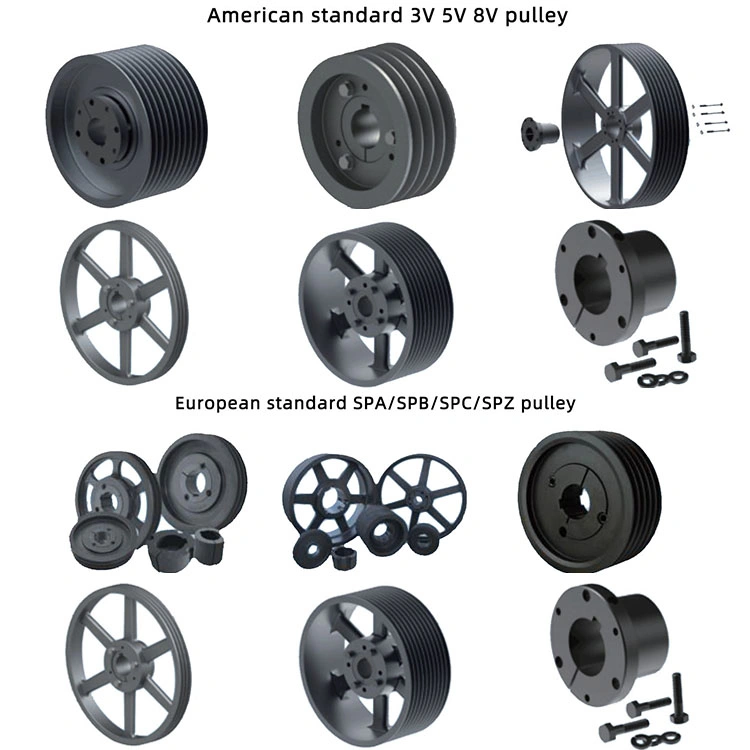 European American Standard Medium Carbon Steel Transmission Drive Double Pitch Chain Sprockets