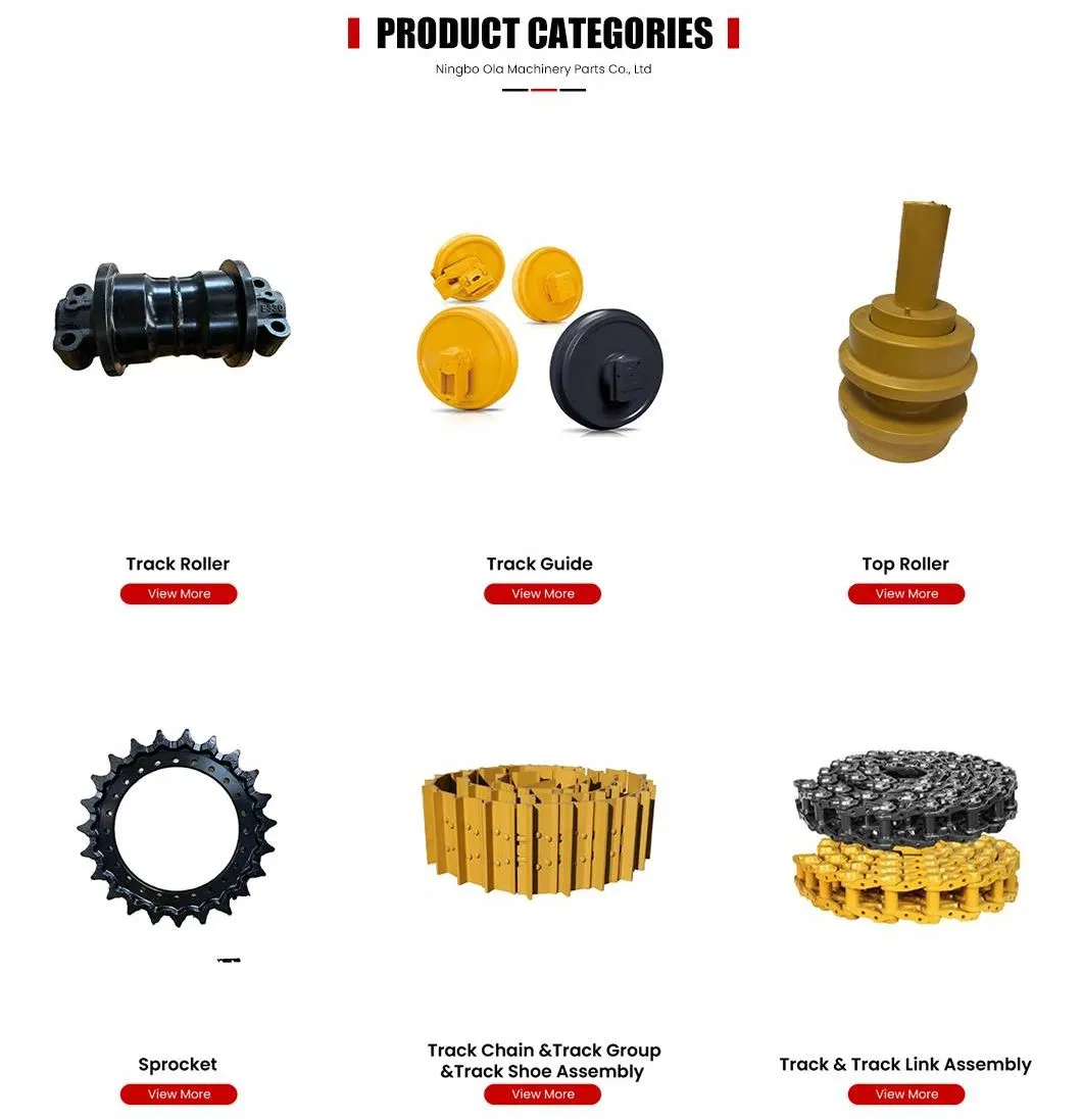 Ola Mechanical Machinery Suppliers Mini Excavator Drive Sprocket Wheel China E120b Excavator Parts Sprocket