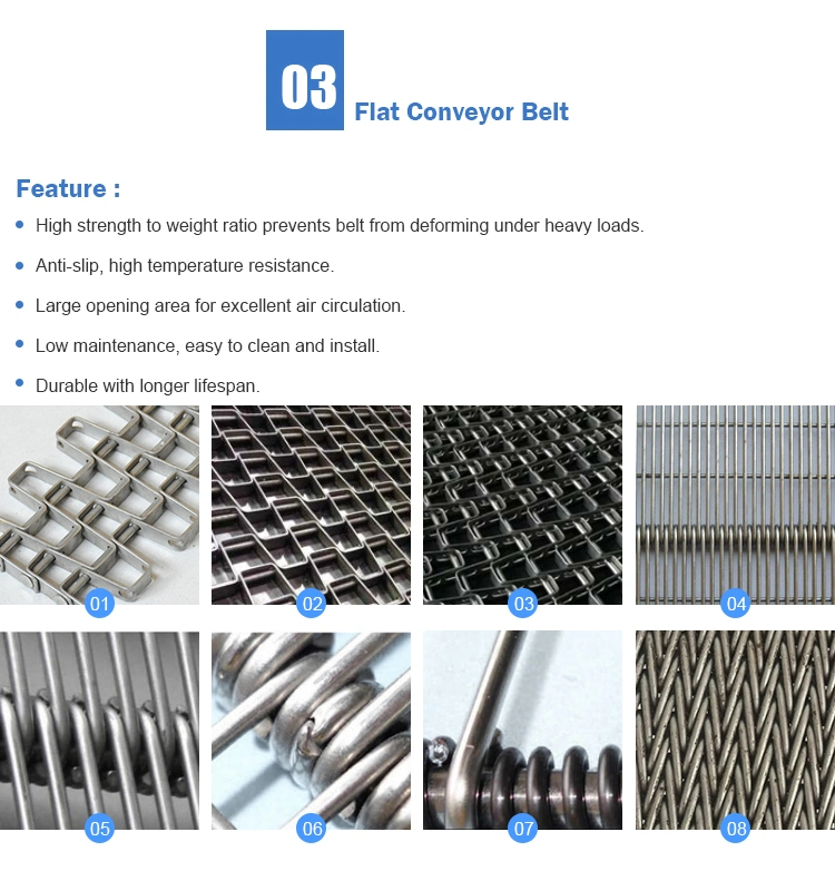 Cheap Stainless Steel Metal Plate Conveyor Wire Mesh Belt