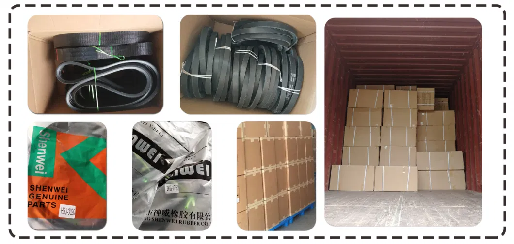 Affordable Price and Quality Assurance Rubber V Belt for Combine Harvester