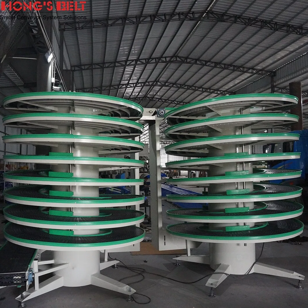 Hongsbelt Bread Spiral Cooling Conveyor Spiral Flexible Conveyor Spiral Conveyor