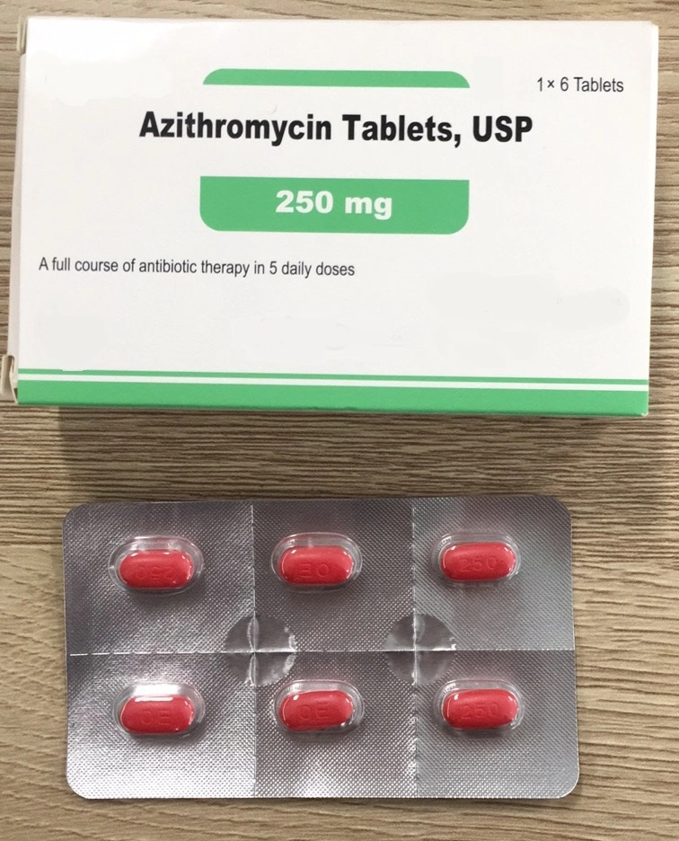 Trading Company Azithromycin Tablets Finished Western Medicine Pharmaceutical