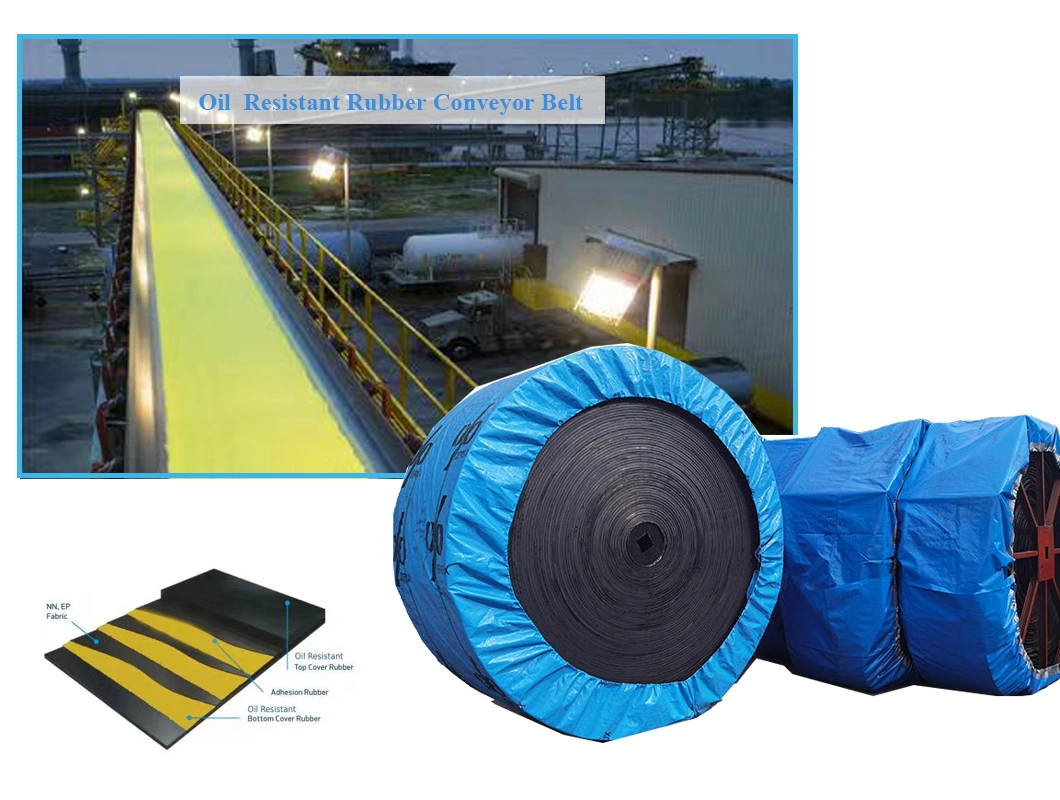 Transport Mine Sandstone Rubber Ep Conveyor Belt