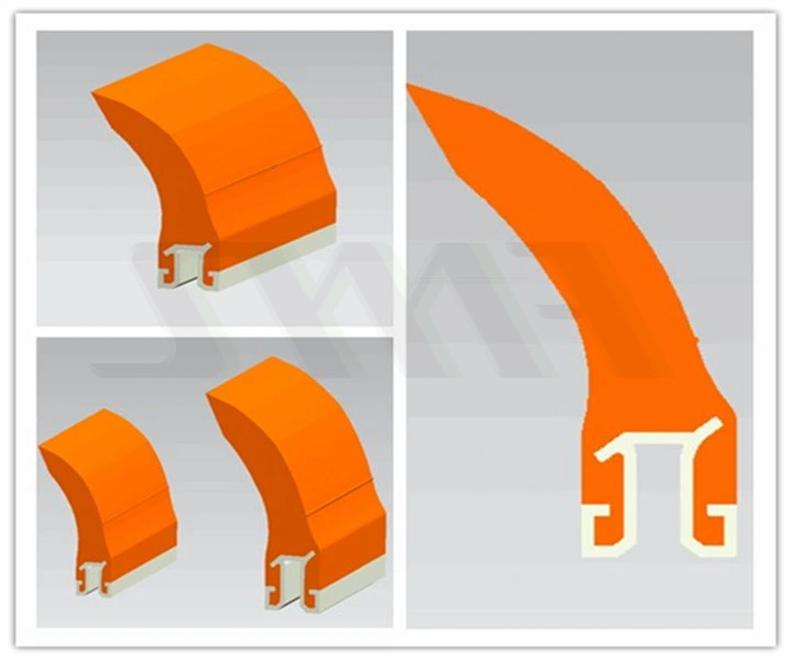 High Performance Polyurethane Conveyor Primary Belt Scraper for Mining Industry