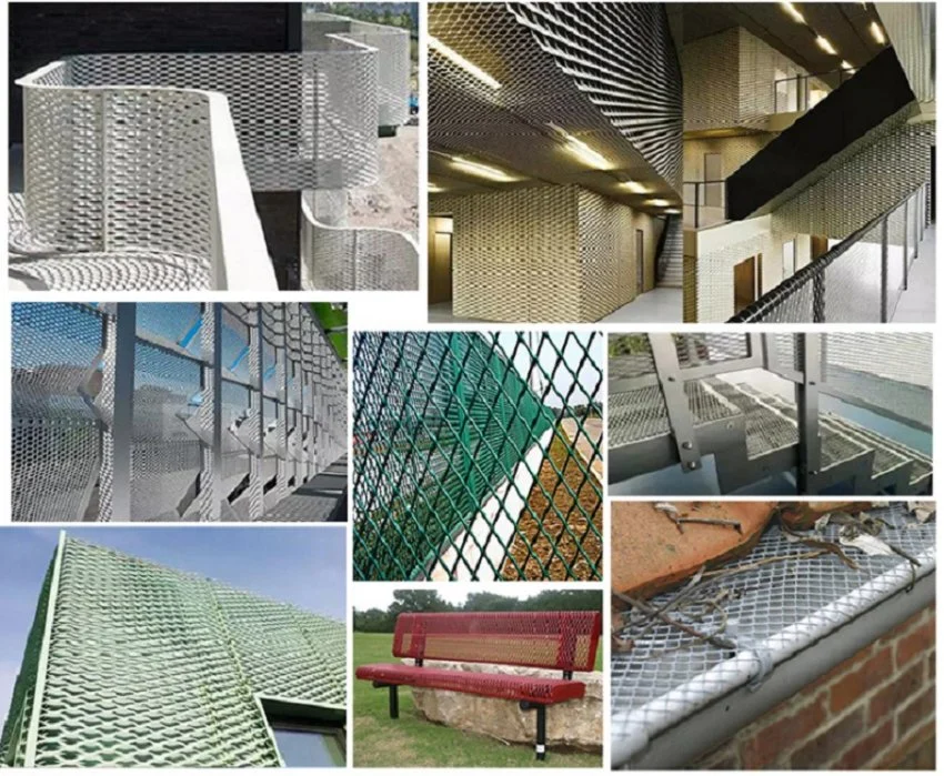 High Quality Expanded Metal Mesh for Gates Special Diamond Wire Mesh Raised Expanded Metal Low Price