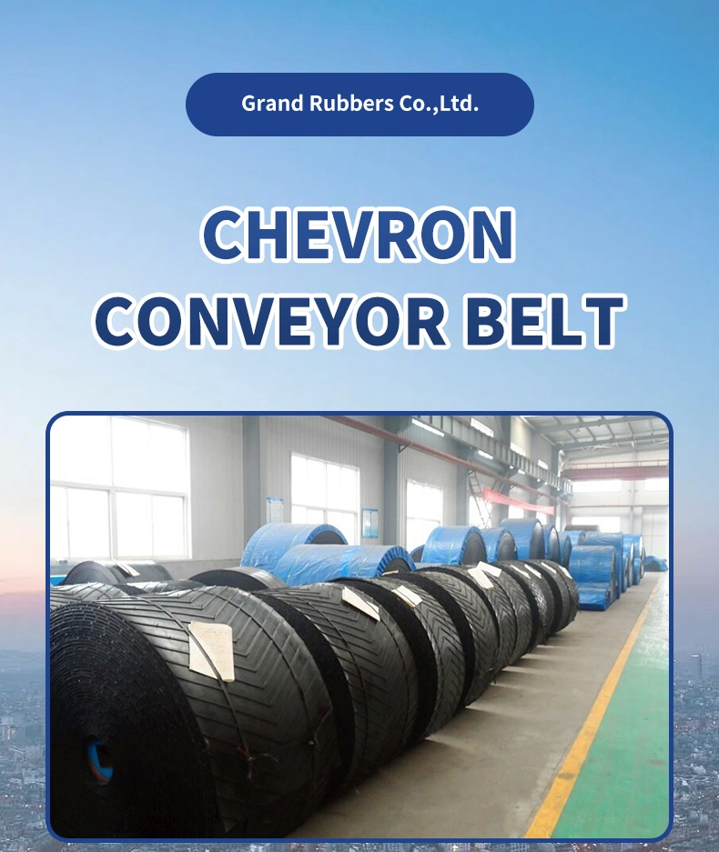 Affordable Annilte High Quality Heat/Tear/Wear/Fire Resistant Ep Fabric Rubber Conveyor Belt/Sidewall Conveyor Belt/Chevron Conveyor Belt